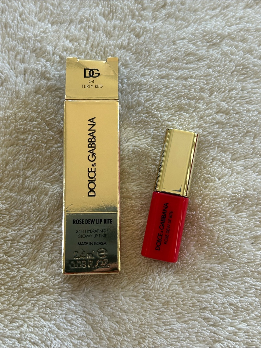 Dolce & Gabbana Rose Dew Lip Bite - Flirty Red
